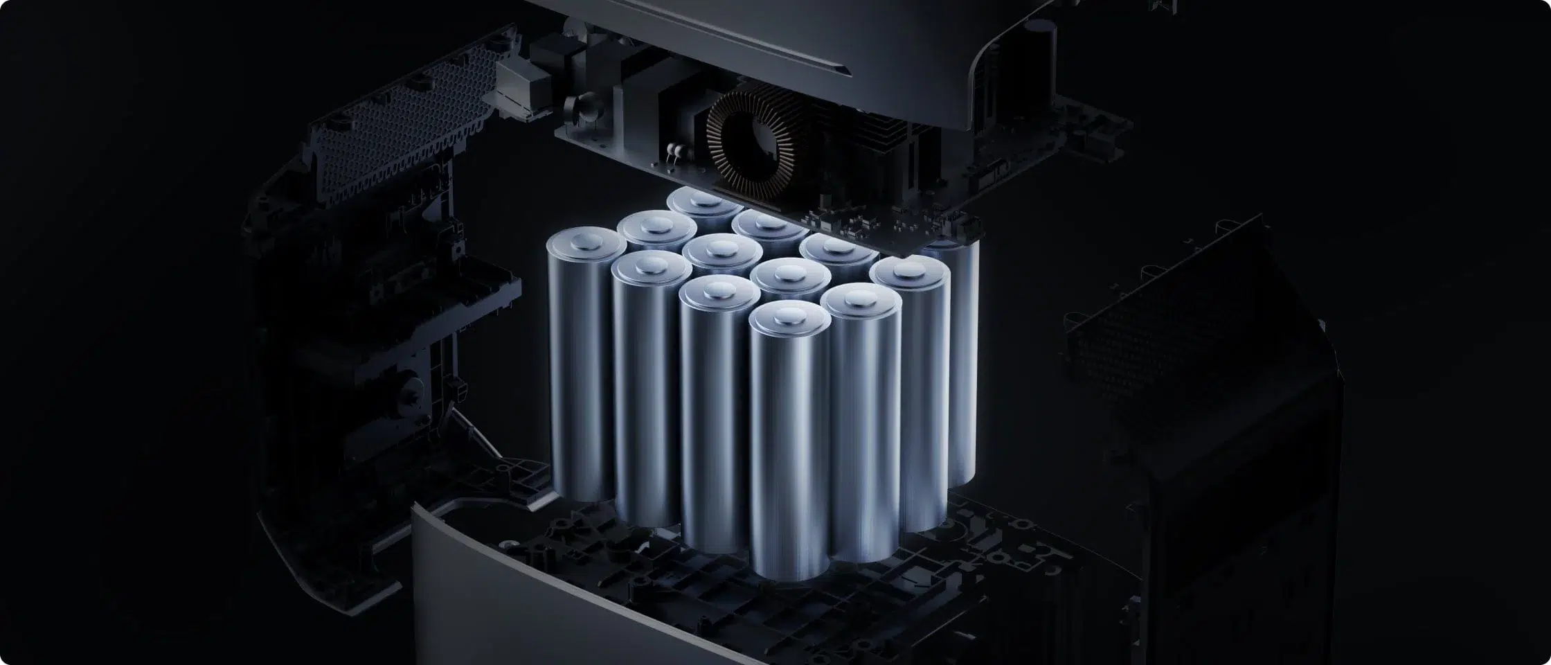 הדמיית מערך תאי LFP בתחנת EcoFlow מסדרת DELTA 3