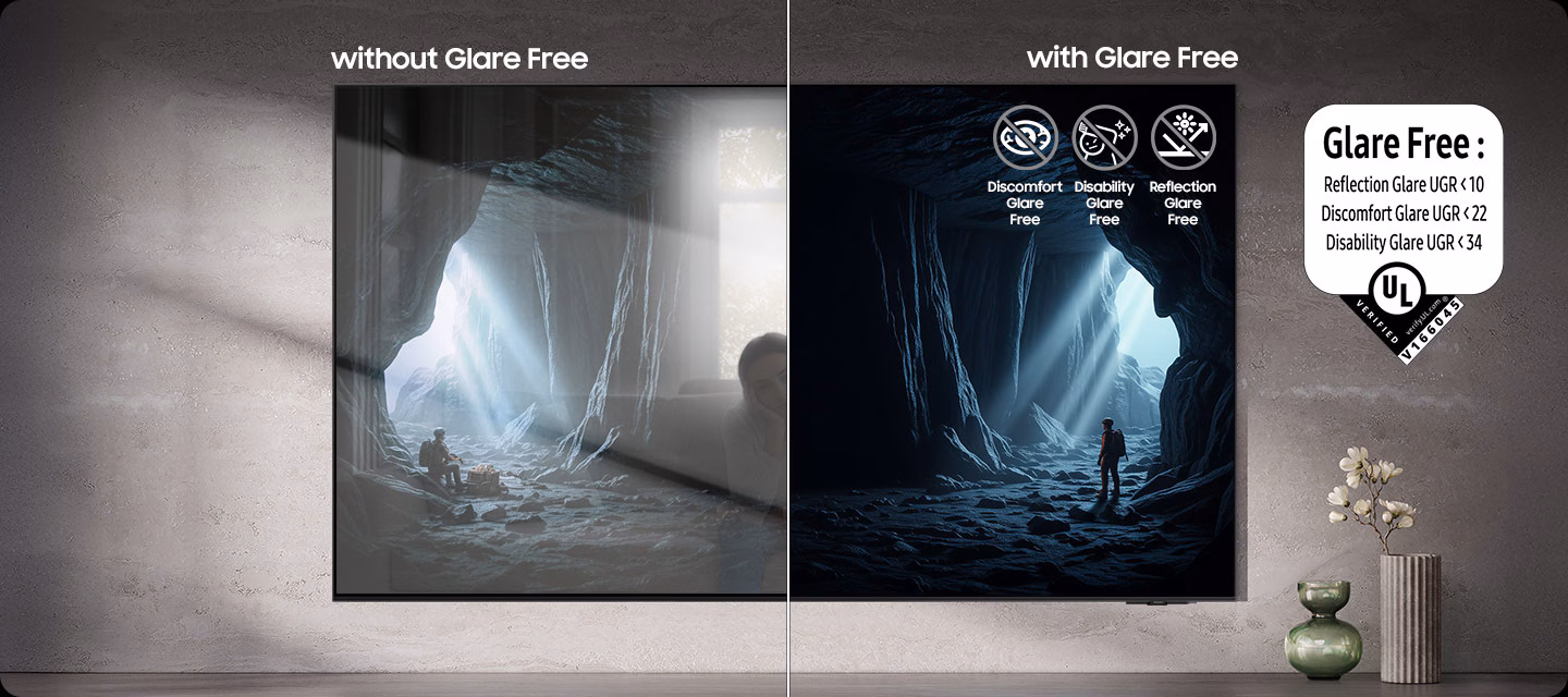 המחשת Glare Free