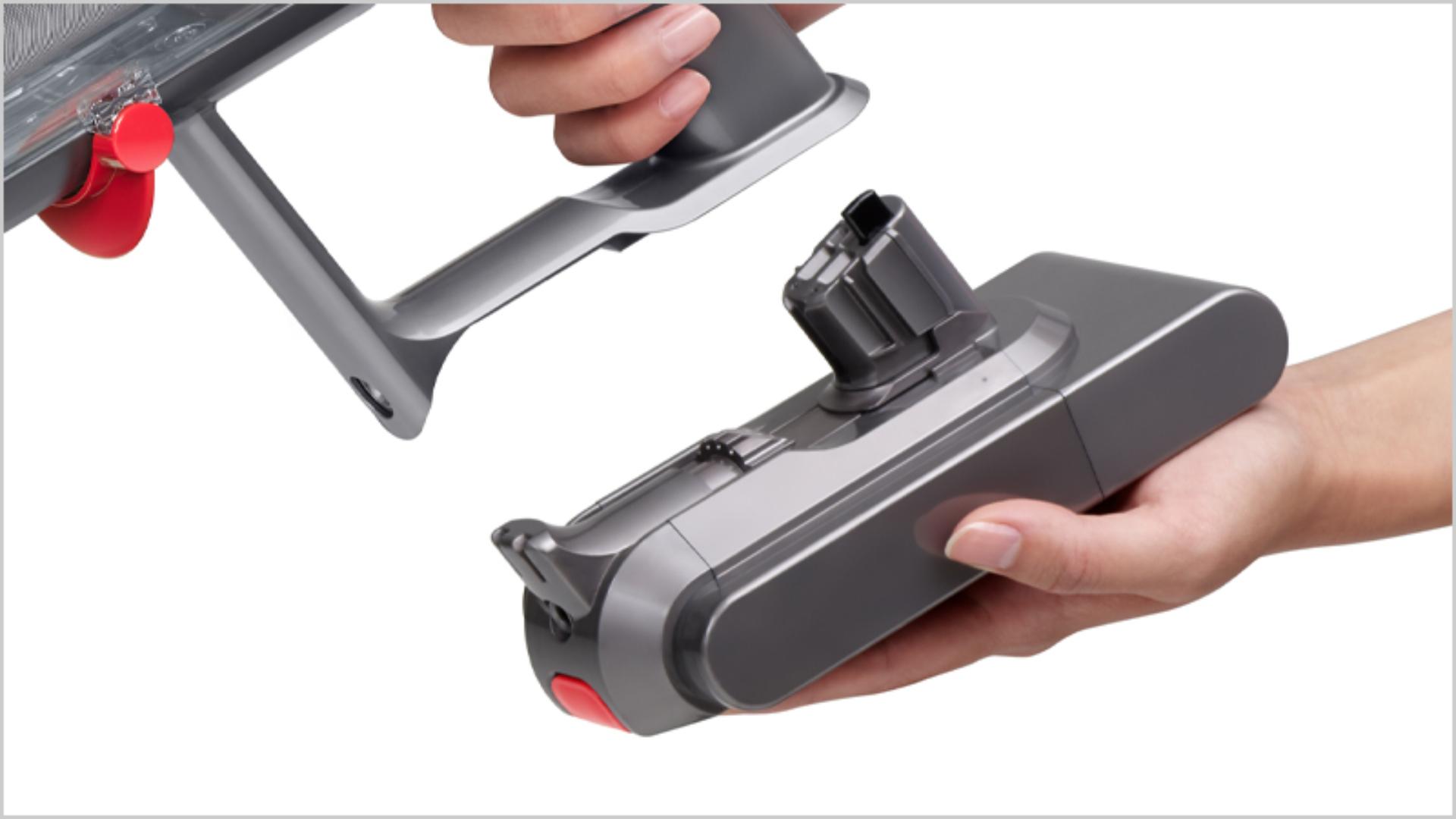 שדרוג לחווית ניקיון מתקדמת עם שואב האבק Dyson דגם V15 Detect Absolute. טכנולוגיה מתקדמת, סינון HEPA, עוצמת שאיבה חזקה ותכונות חדשניות לבית נקי ומטופח