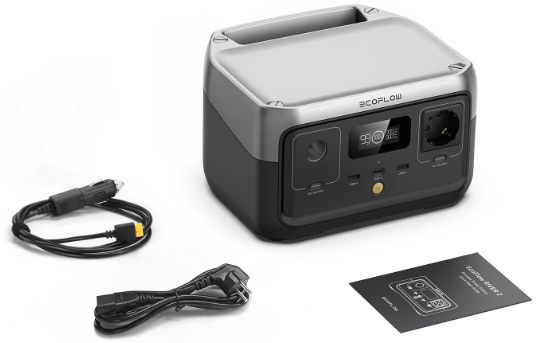 תכולת האריזה של EcoFlow RIVER 2 Max