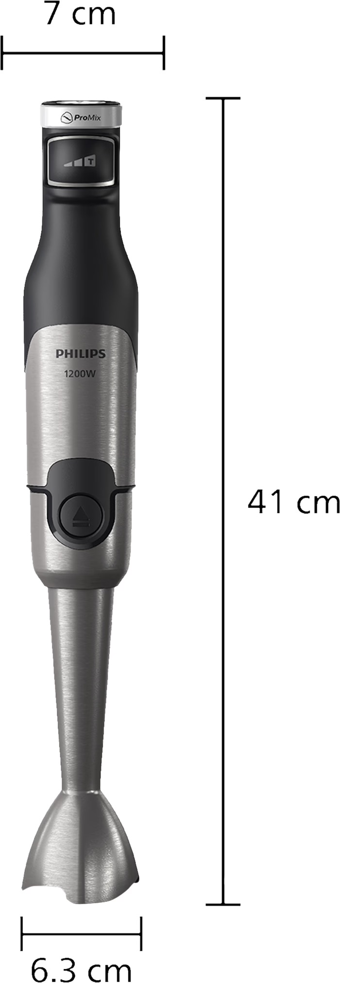 מידות בלנדר מוט PHILIPS HR2685 מידות בלנדר מוט PHILIPS HR2685