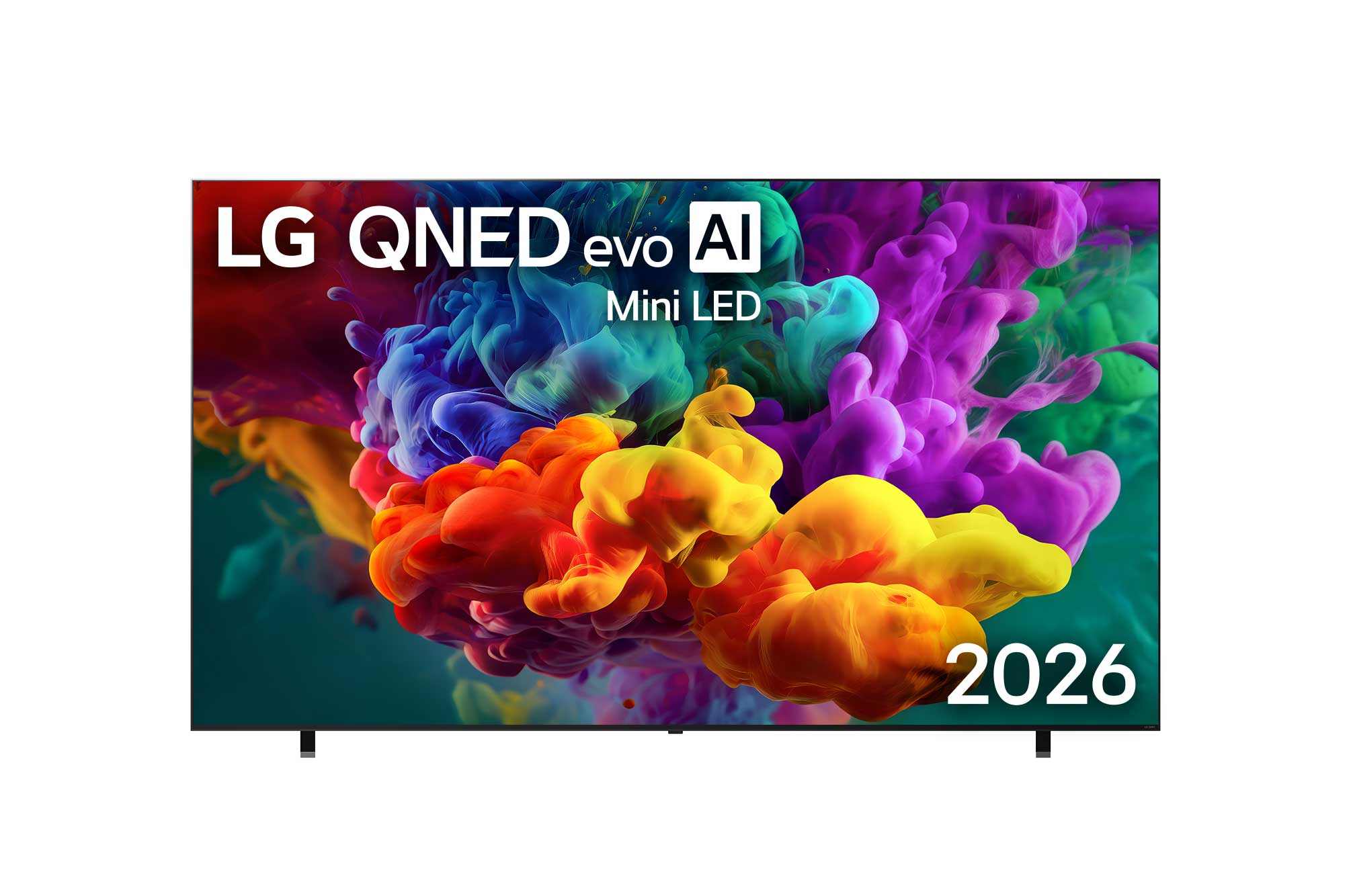 טלוויזיית LG 100QNED85B8 בגודל 100 אינץ׳ – חזית המסך