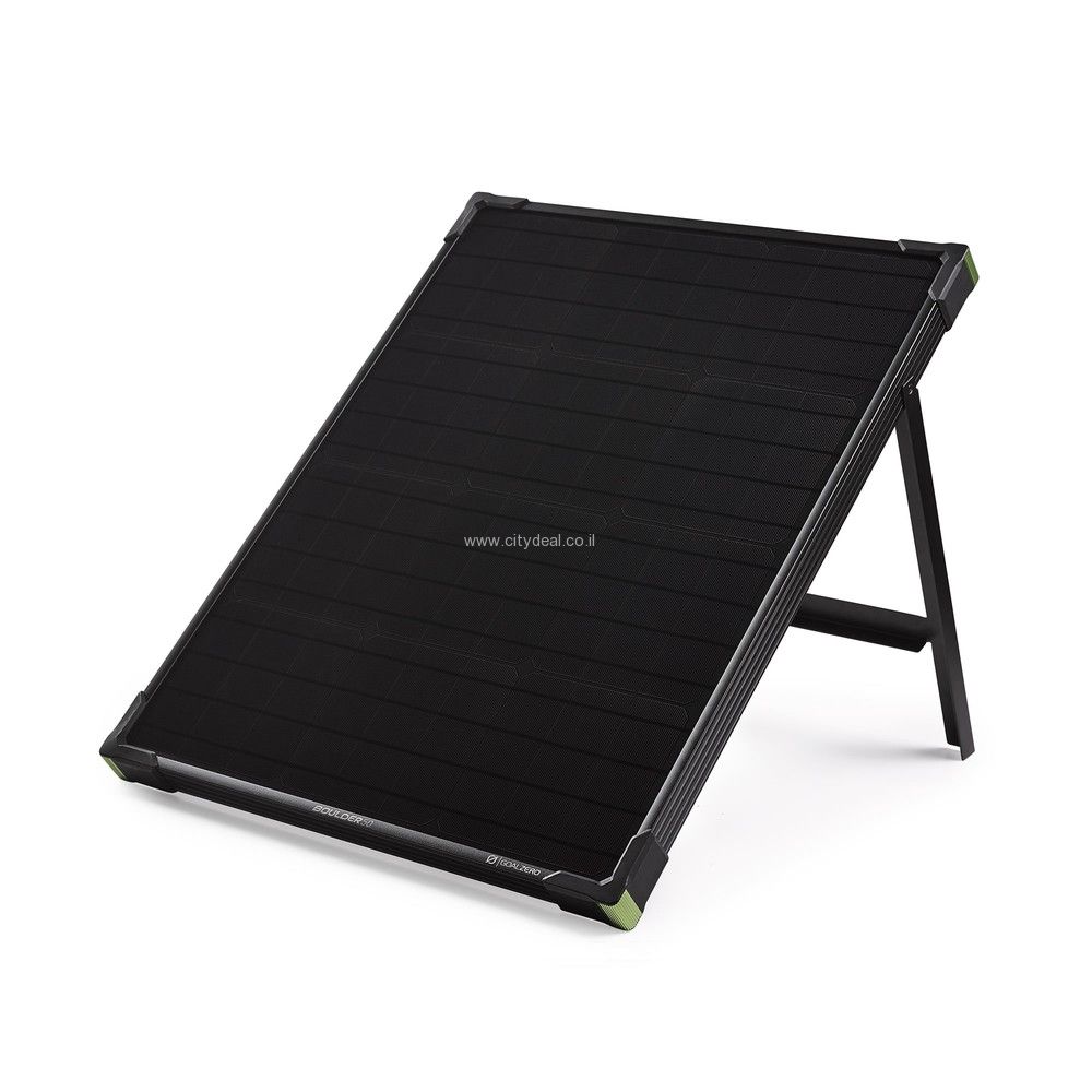 GOAL ZERO Boulder 50 פאנל סולארי קשיח 50W פאנל סולארי GOAL ZERO Boulder 50 בהספק 50W