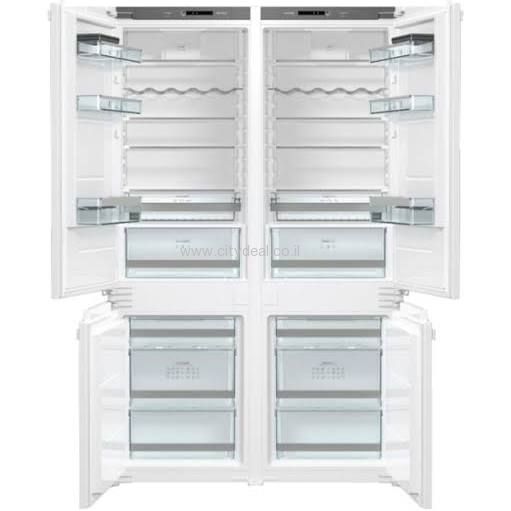 מקרר אינטגרלי כפול Gorenje NRKI2181A1 מקרר אינטגרלי כפול Gorenje NRKI2181A1 ברוחב 120 סנטימטר