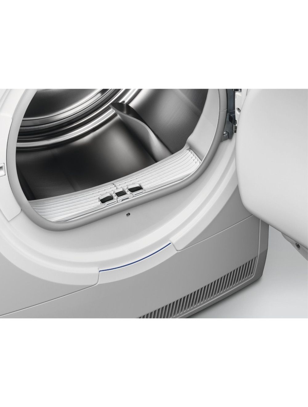Electrolux EW6C4824CB – מבט אל פנים תוף המייבש פנים התוף של מייבש כביסה Electrolux EW6C4824CB