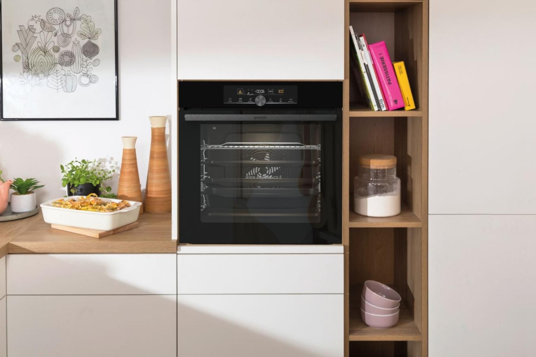 תמונה של תנור בנוי פירוליטי gorenje BPS6747A06BG