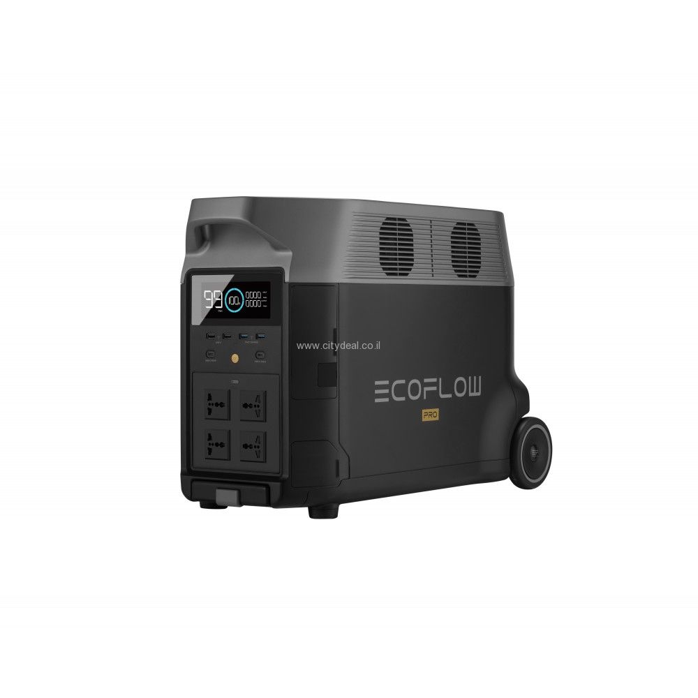 חיבורי יציאות EcoFlow DELTA Pro להפעלת מכשירי חשמל וציוד עבודה