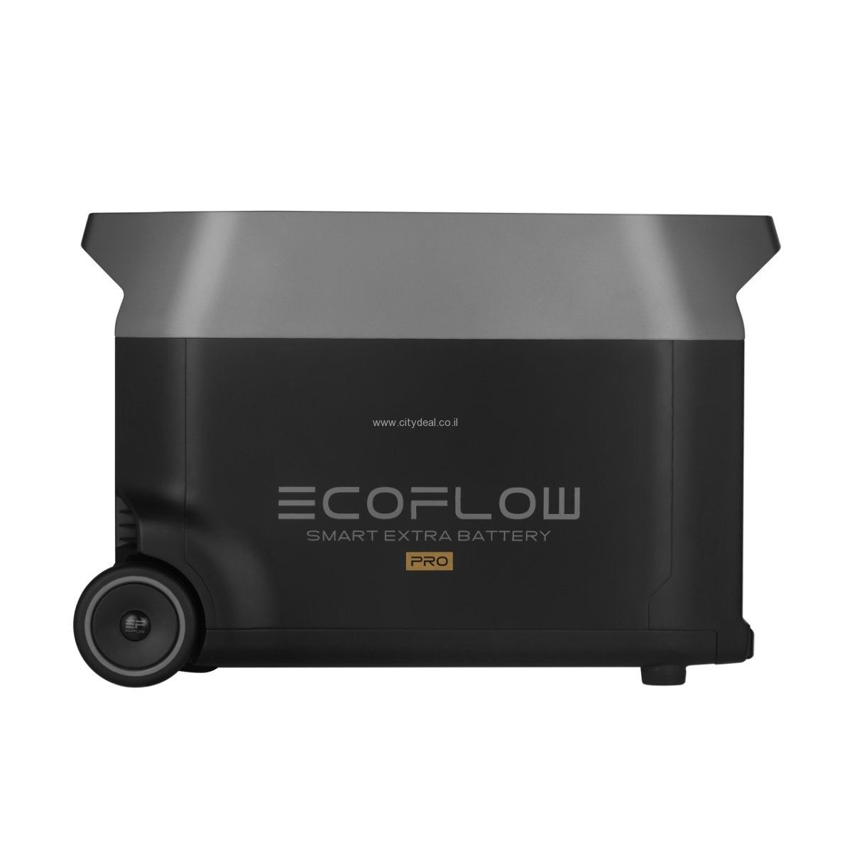 EcoFlow DELTA Pro עם גלגלים וידית נשיאה לשימוש נייד בבית ובשטח