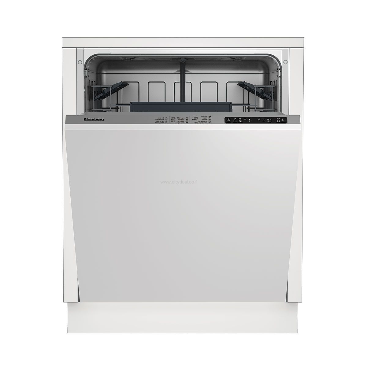 מדיח כלים אינטגרלי מלא Blomberg GVN209P8X ל-14 מערכות כלים יבואן רשמי ראלקו