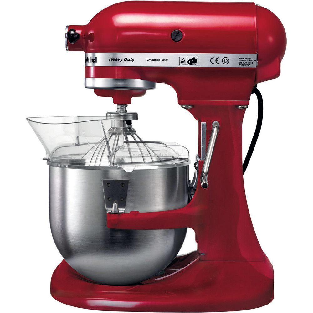 מיקסר מקצועי KitchenAid 5KPM5EER בצבע אדום Empire Red מיקסר מקצועי KitchenAid 5KPM5EER בצבע אדום Empire Red