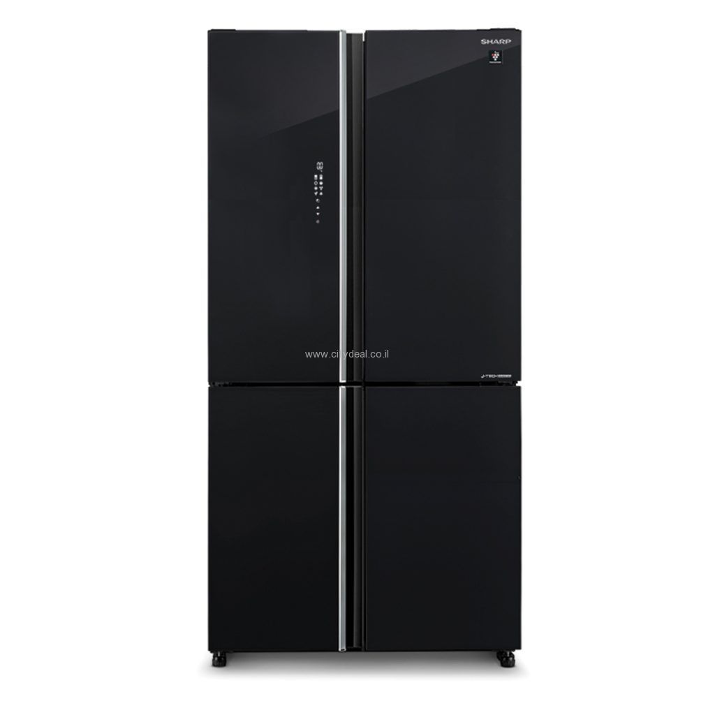 Sharp SJ-8960BK מקרר 4 דלתות זכוכית שחורה מקרר 4 דלתות Sharp SJ-8960BK זכוכית שחורה תמונה ראשית