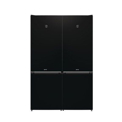 מקרר Gorenje NRK6192ABK שחור - זוג יחידות מחוברות 4 דלתות מקרר 4 דלתות Gorenje NRK6192ABK בגימור שחור זוג יחידות מחוברות