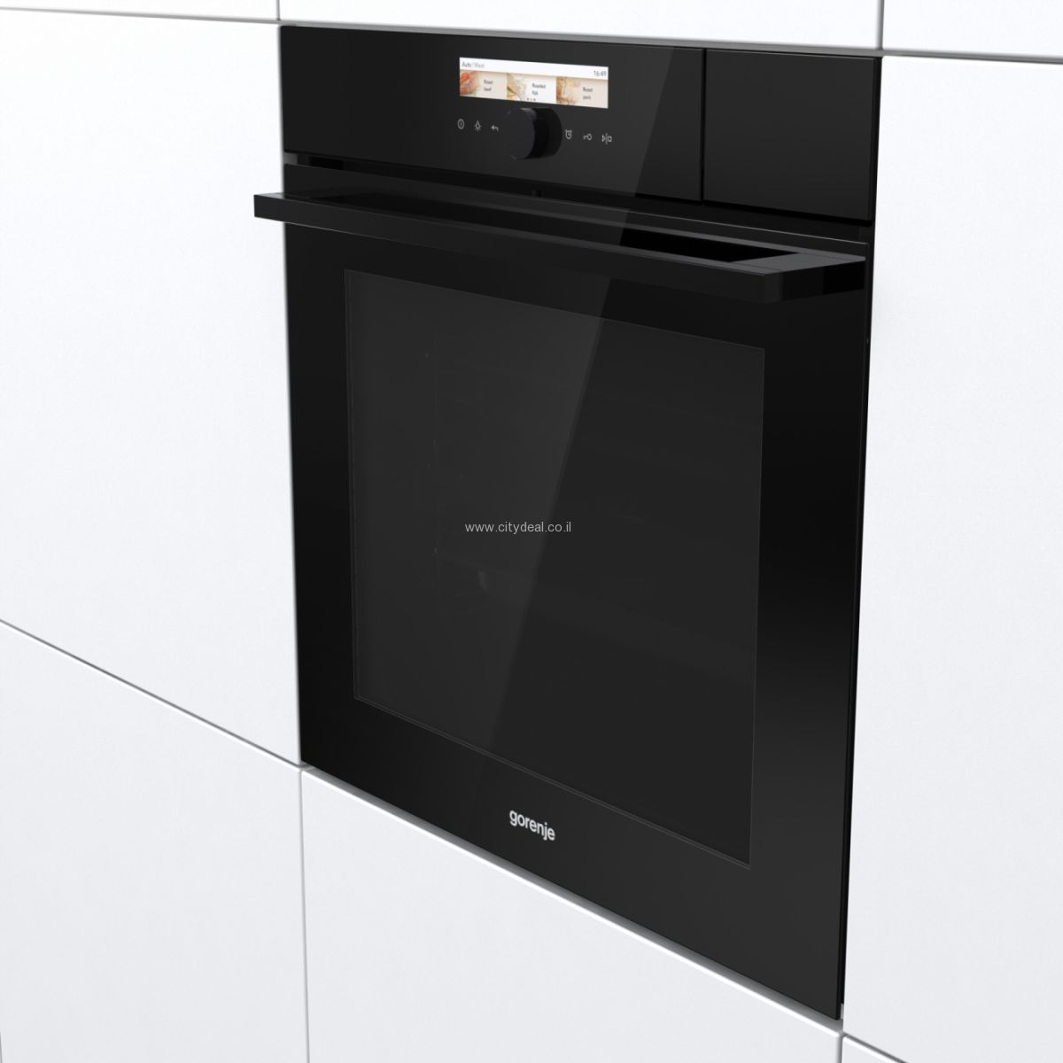 MultiFlow בתנור GORENJE BO798S37BG המחשת מערכת MultiFlow בתנור GORENJE BO798S37BG לפיזור חום אחיד