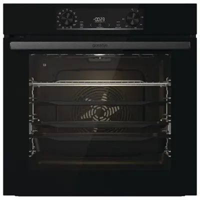תנור פירוליטי GORENJE BPS6737E14BG – קיבולת 77 ליטר, גימור זכוכית שחורה תנור פירוליטי GORENJE BPS6737E14BG עם קיבולת 77 ליטר, טכנולוגיות מתקדמות כמו MULTIFLOW, טורבו אקטיבי ו-Fast Preheat, גימור זכוכית שחורה ועיצוב מודרני, מושלם לאפייה מהירה ואחידה.