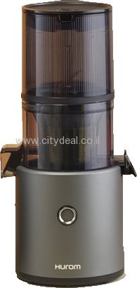 מסחטת מיצים Hurom H300E-G אפור טיטניום יוקרתית יבואן רשמי במבט פרימיום
