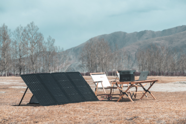 EcoFlow 220W Bifacial Portable Solar Panel מתקפל פאנל סולארי EcoFlow 220W Bifacial מתקפל