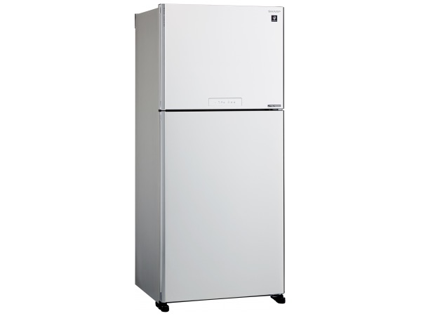 Sharp SJ-GTR820G-WH מקרר זכוכית לבנה 601 ליטר מקרר מקפיא עליון Sharp SJ-GTR820G-WH דלתות זכוכית לבנה 601 ליטר
