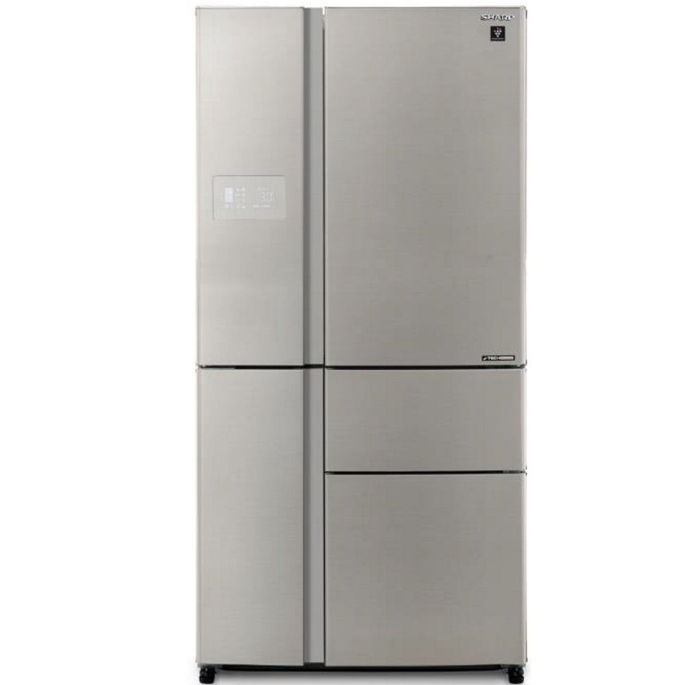 מקרר שארפ 5 דלתות Sharp SJ-FP910BS בגימור נירוסטה