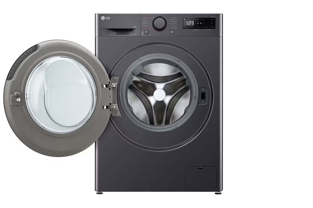 תרשים מידות LG F4WR511S2M מכונת כביסה 11 ק״ג רוחב 60 גובה 85 עומק