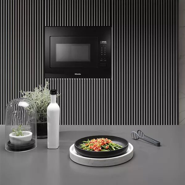 Miele M2240SC BLACK מיקרוגל בנוי Miele M2240SC BLACK