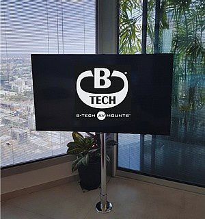 BTC940XLS עמוד טלוויזיה מתכוונן 1.5 מ' B-Tech BTC940XLS - העיצוב המושלם לחלל שלך