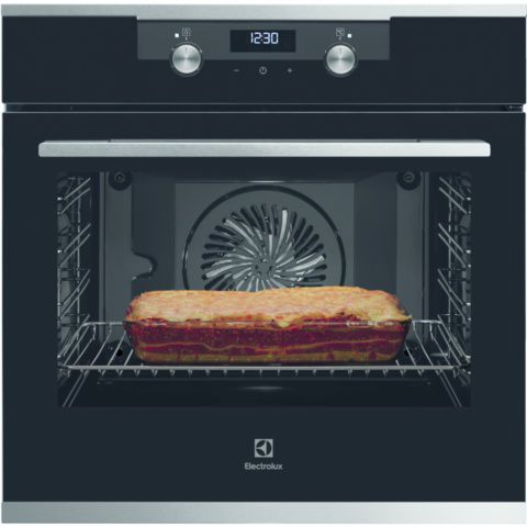 תנור בילד אין 71 ליטר Electrolux EOH7425X נירוסטה - טורבו אקטיבי,SurroundCook, InfiSpace, יבואן רשמי