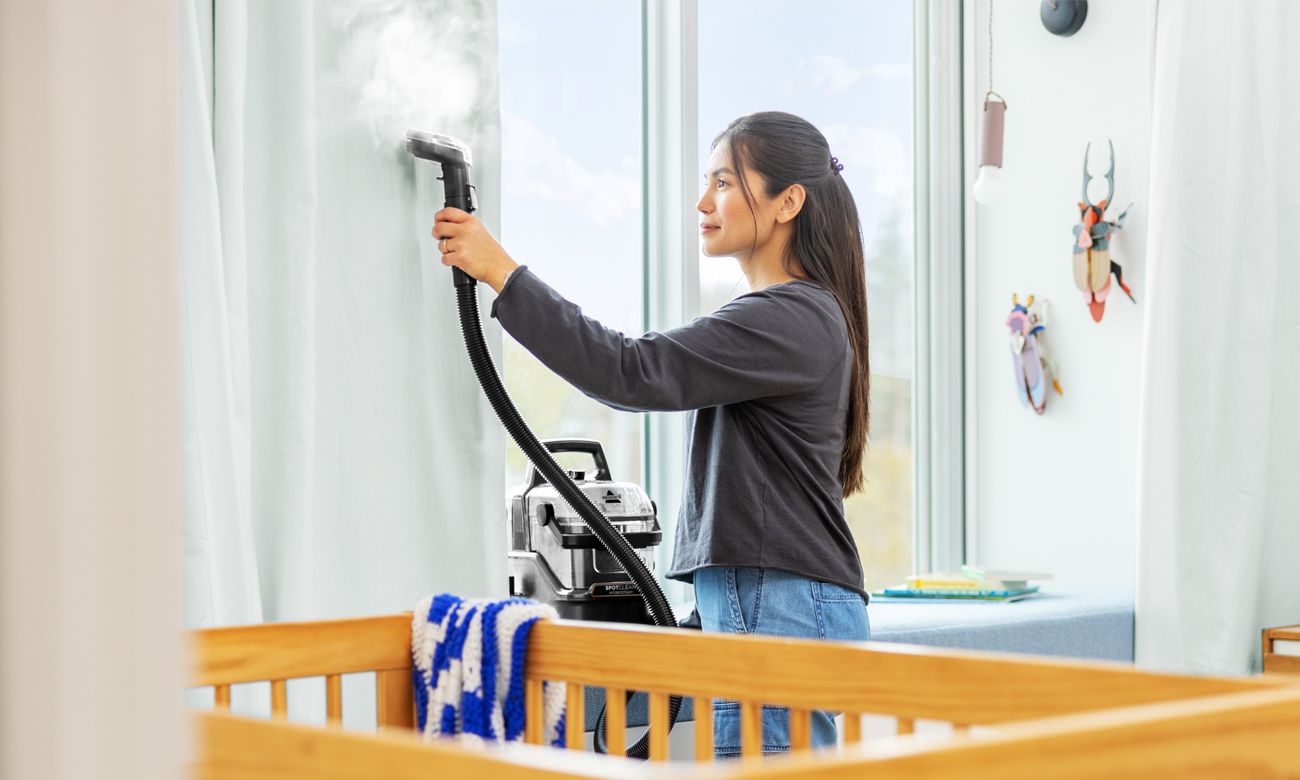 Bissell SpotClean HydroSteam Select 3697N רענון וניקוי וילונות