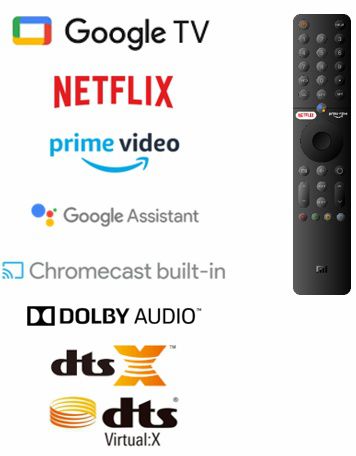 ממשק חכם בעברית Google TV Interface Xiaomi