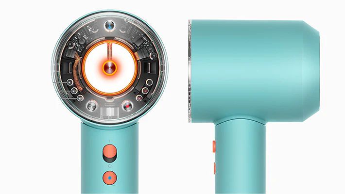 מייבש שיער Supersonic Nural HD16 מבית Dyson דייסון - ייבוש חכם ומהיר ללא נזקי חום | 5 אביזרי עיצוב | יבואן רשמי