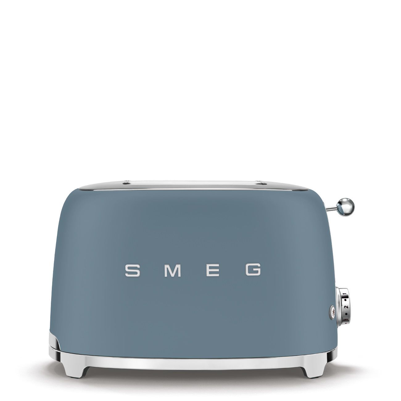 חריצים רחבים במצנם SMEG TSF01SBMEU מצנם SMEG TSF01SBMEU כחול סערה עם שני חריצים רחבים