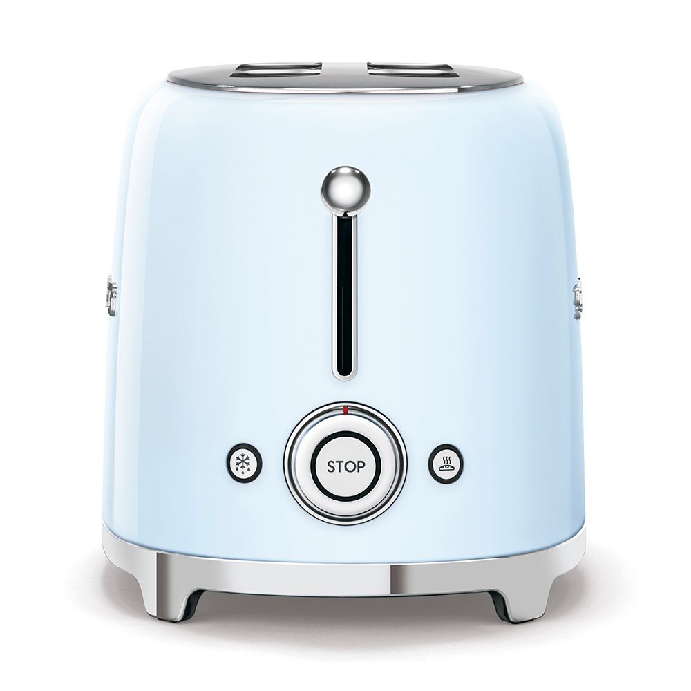 מצנם SMEG TSF01PBEU תכלת פסטל בעיצוב איטלקי מסדרת שנות החמישים