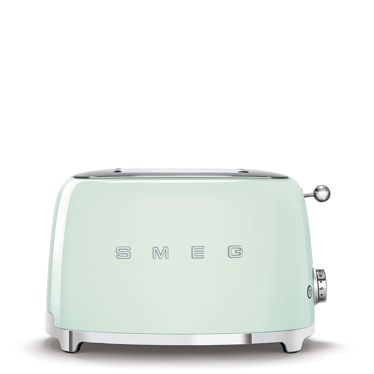 מצנם 2 פרוסות SMEG TSF01PGEU בצבע ירוק פסטל מבריק