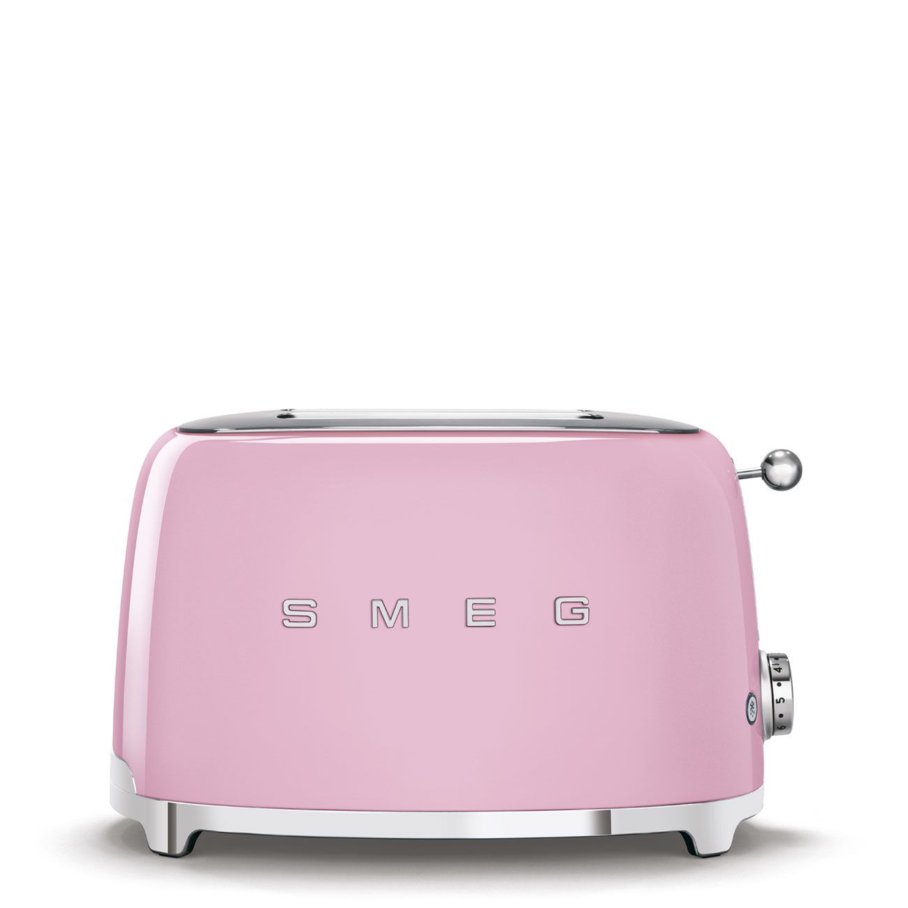 מצנם 2 פרוסות SMEG TSF01PKEU בצבע ורוד מבריק