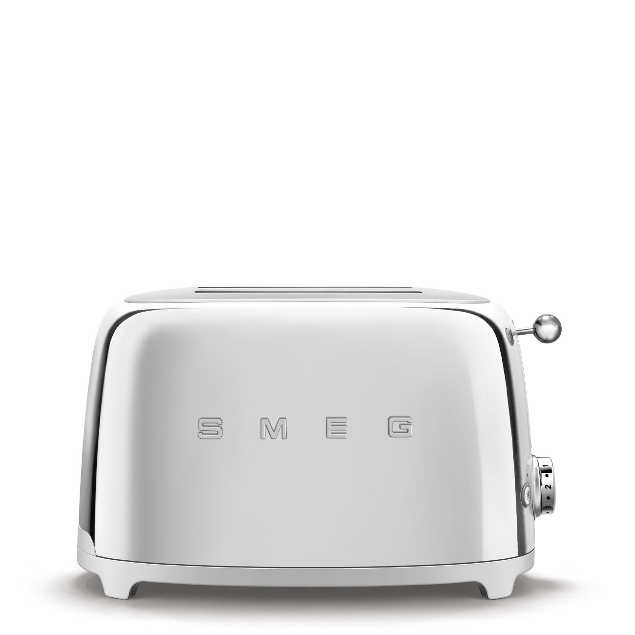 מצנם 2 פרוסות SMEG TSF01SSEU בגימור Steel מבריק