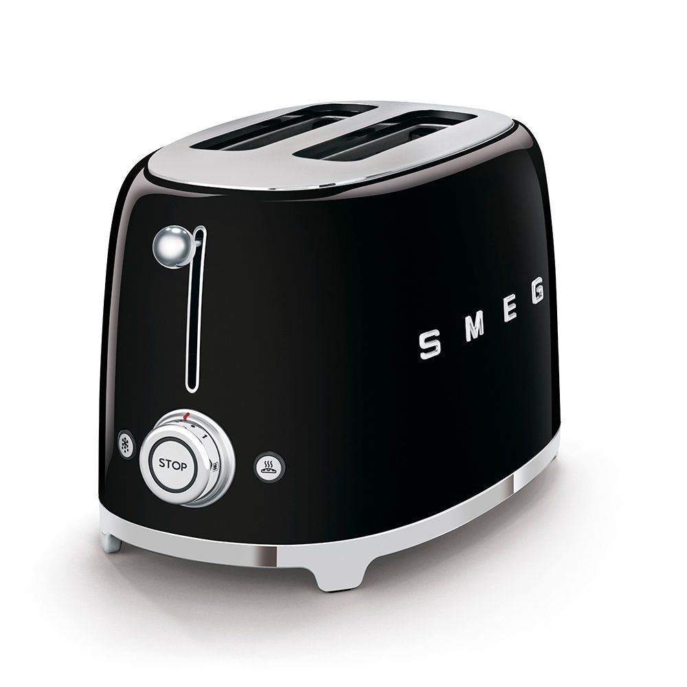 מצנם SMEG TSF01BLEU שחור בעיצוב איטלקי מסדרת שנות החמישים