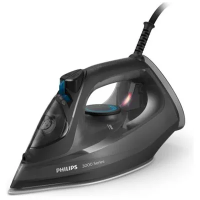 Philips DST3041/80 מגהץ אדים 2600W יבואן רשמי מגהץ אדים Philips DST3041/80 מסדרת 3000 עם 2600W וסוליה קרמית