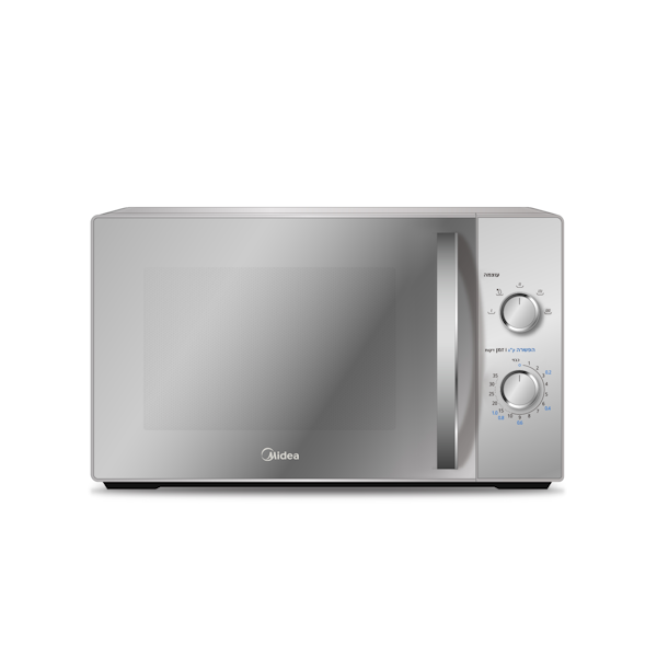 מיקרוגל MIDEA MM9P022KG 25 ליטר 900W כסוף מיקרוגל מכני MIDEA MM9P022KG 25 ליטר 900W כסוף