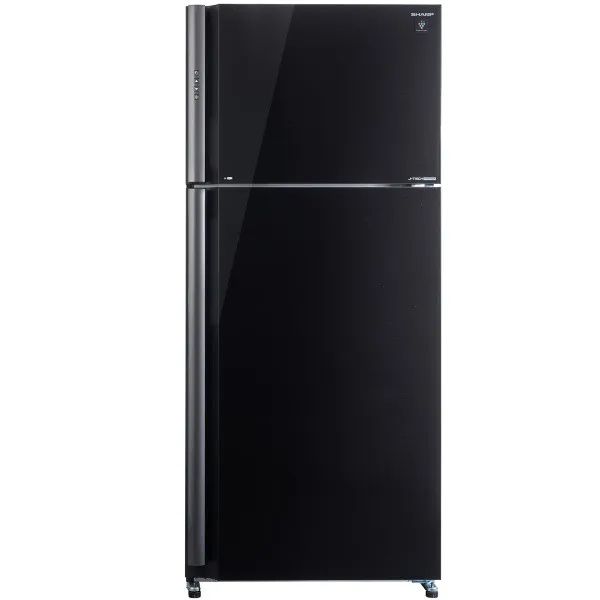 מקרר שארפ SJ-5778BK זכוכית שחורה מקרר SHARP SJ-5778BK זכוכית שחורה - חזית