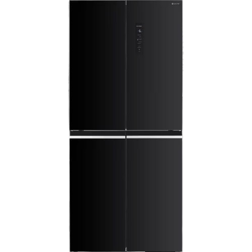 מקרר 4 דלתות Electra EL522GBL מקפיא תחתון, 466 ליטר - צבע זכוכית שחורה | יבואן רשמי