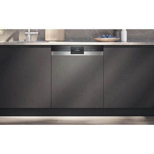 מדיח כלים חצי אינטגרלי Siemens SN53ES22CE iQ300 רחב, 14 מע` כלים-גרמניה סימנס | יבואן רשמי