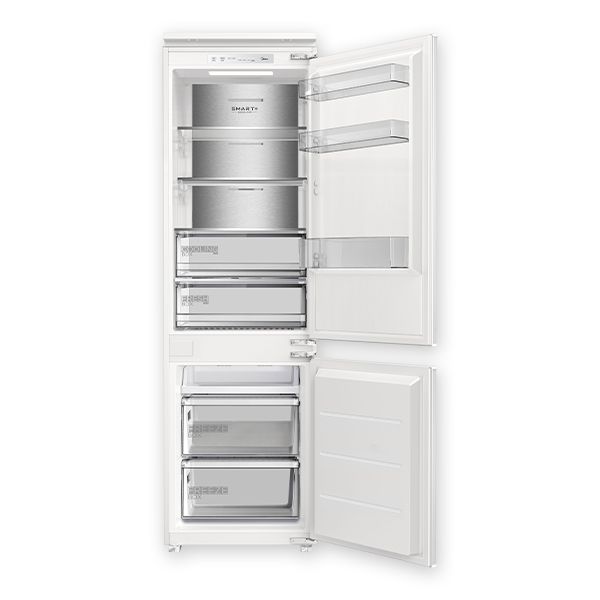 מקרר אינטגרלי MIDEA HD-351RWEN עם מקפיא תחתון בנפח 267 ליטר