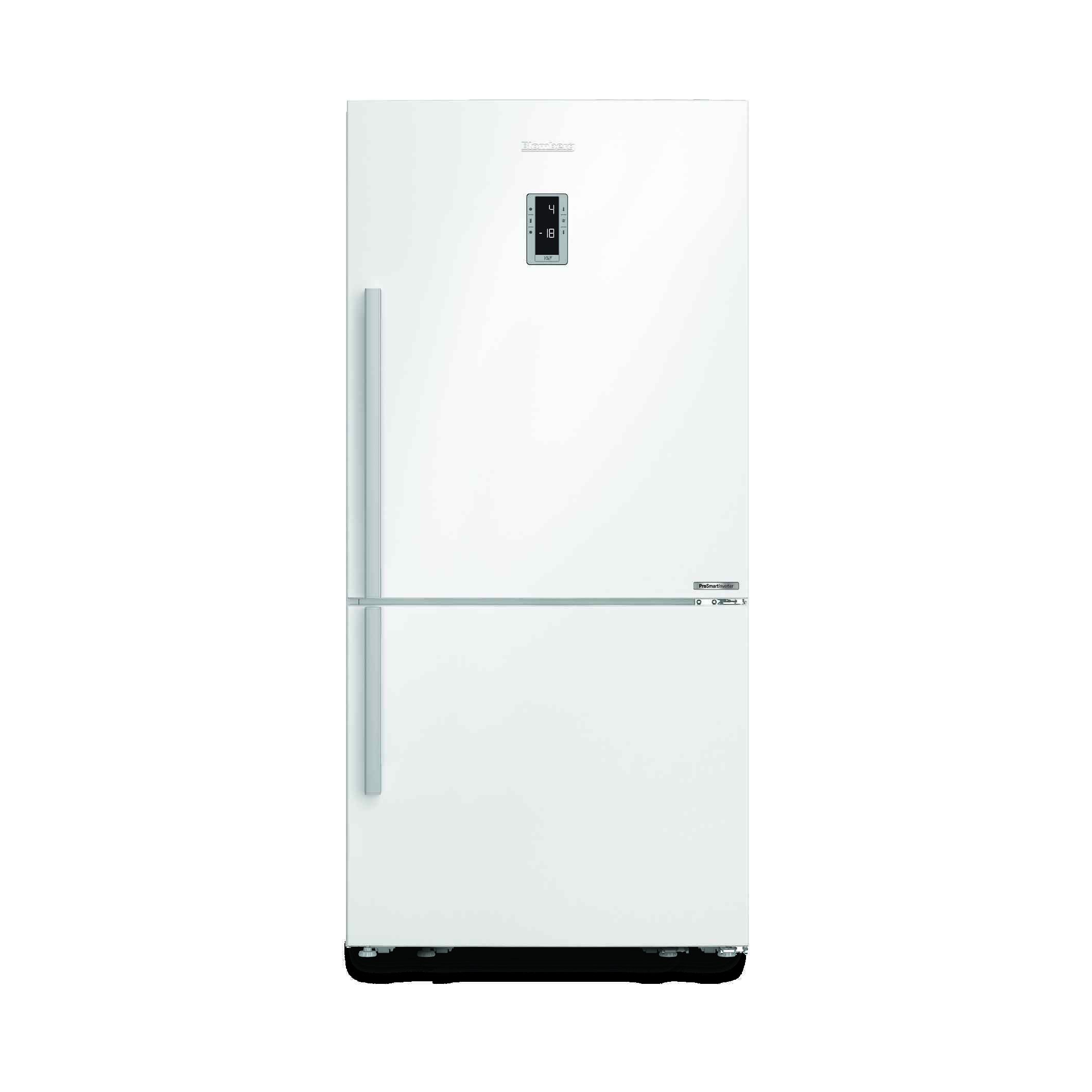 Blomberg KND3968W מקרר 2 דלתות Blomberg KND3968W מקפיא תחתון 580 ליטר לבן