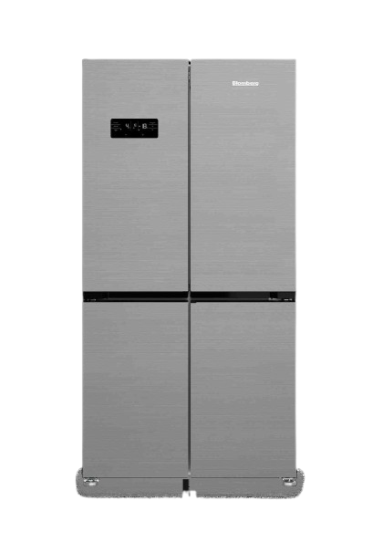 מקרר 4 דלתות Blomberg KQD1628XP בגימור נירוסטה