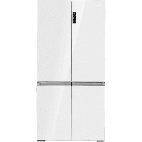 מקרר 4 דלתות Haier HRF825FW זכוכית לבנה 681 ליטר - תמונה ראשית