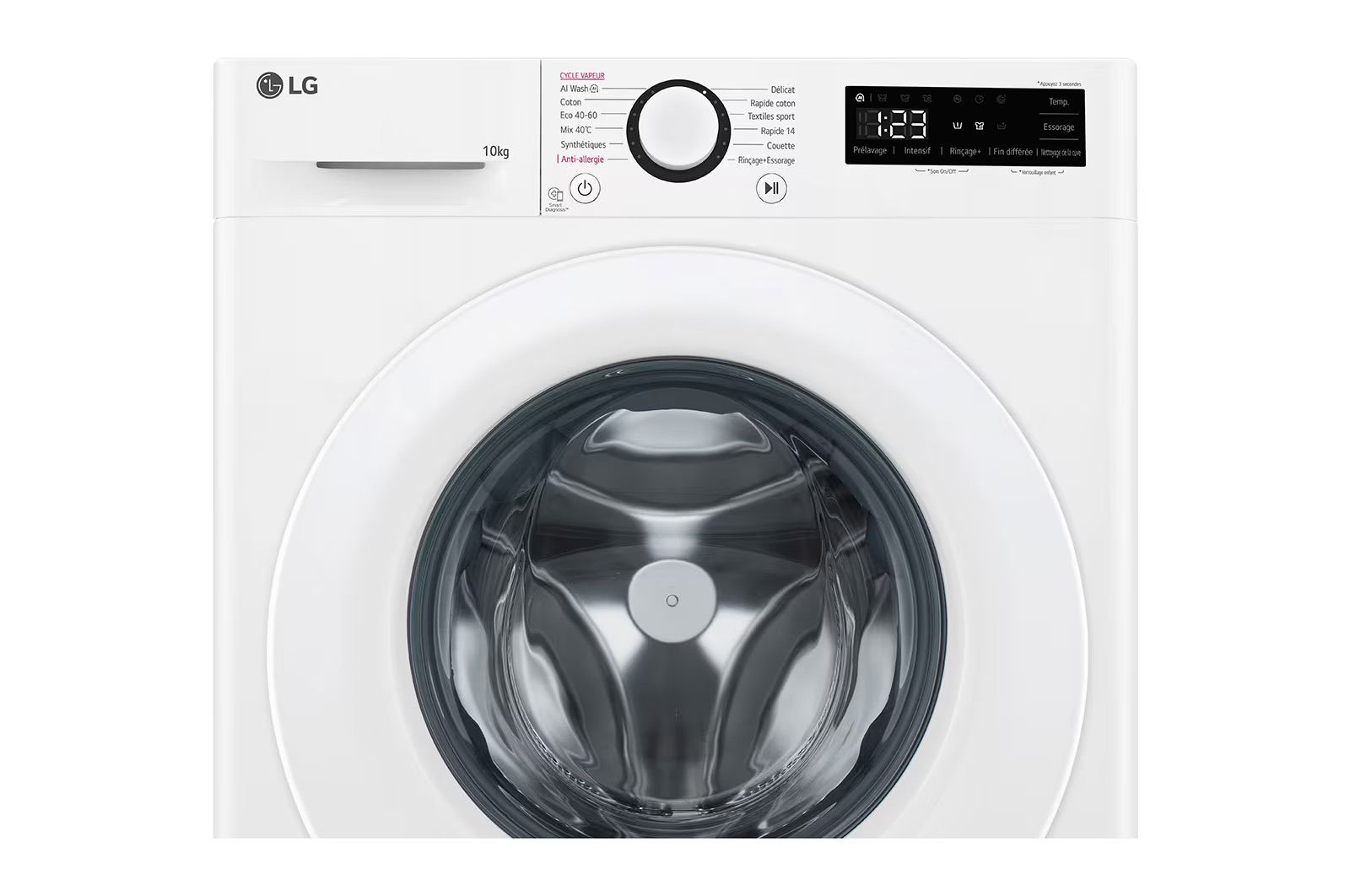 פאנל הפעלה מכונת כביסה LG F14R33WHS