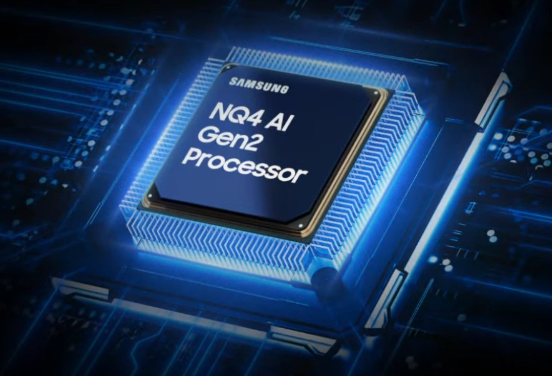 מעבד NQ4 AI Gen2 בטלוויזיה Samsung QE85QN70F Neo QLED 4K