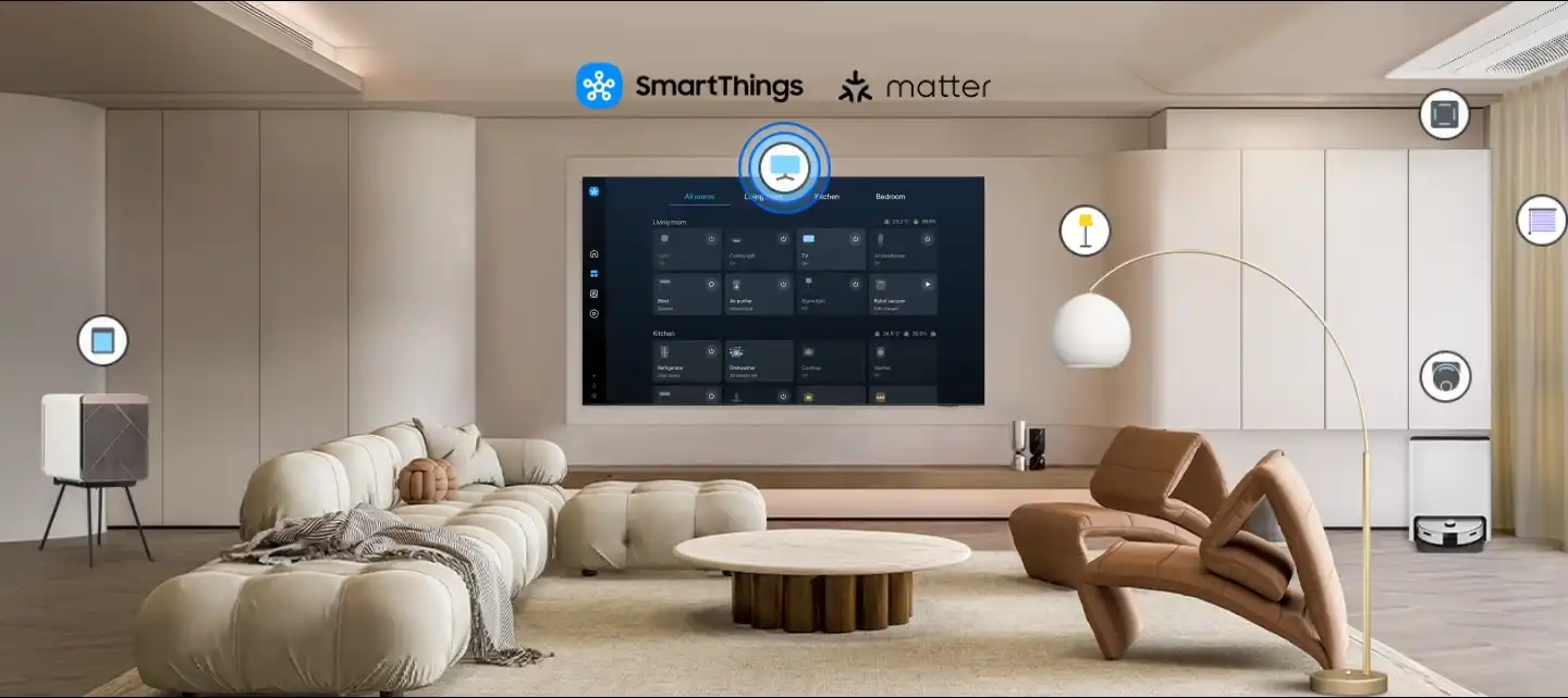 Samsung QE65Q8F - Quantum HDR לחוויית צפייה עמוקה יותר Samsung QE65Q8F Quantum HDR לניגודיות ועומק תמונה