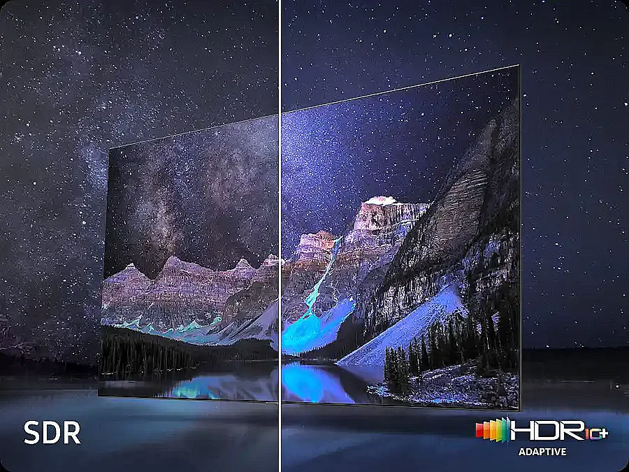 Samsung QE65Q7F – Quantum HDR לתמונה עשירה ומפורטת Samsung QE65Q7F – Quantum HDR לתמונה עשירה ומפורטת