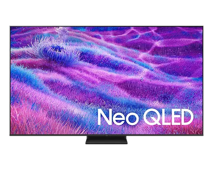 מבט חזיתי על טלוויזיית Samsung QE55QN80F בגודל 55 אינץ' Samsung QE55QN80F מבט חזיתי
