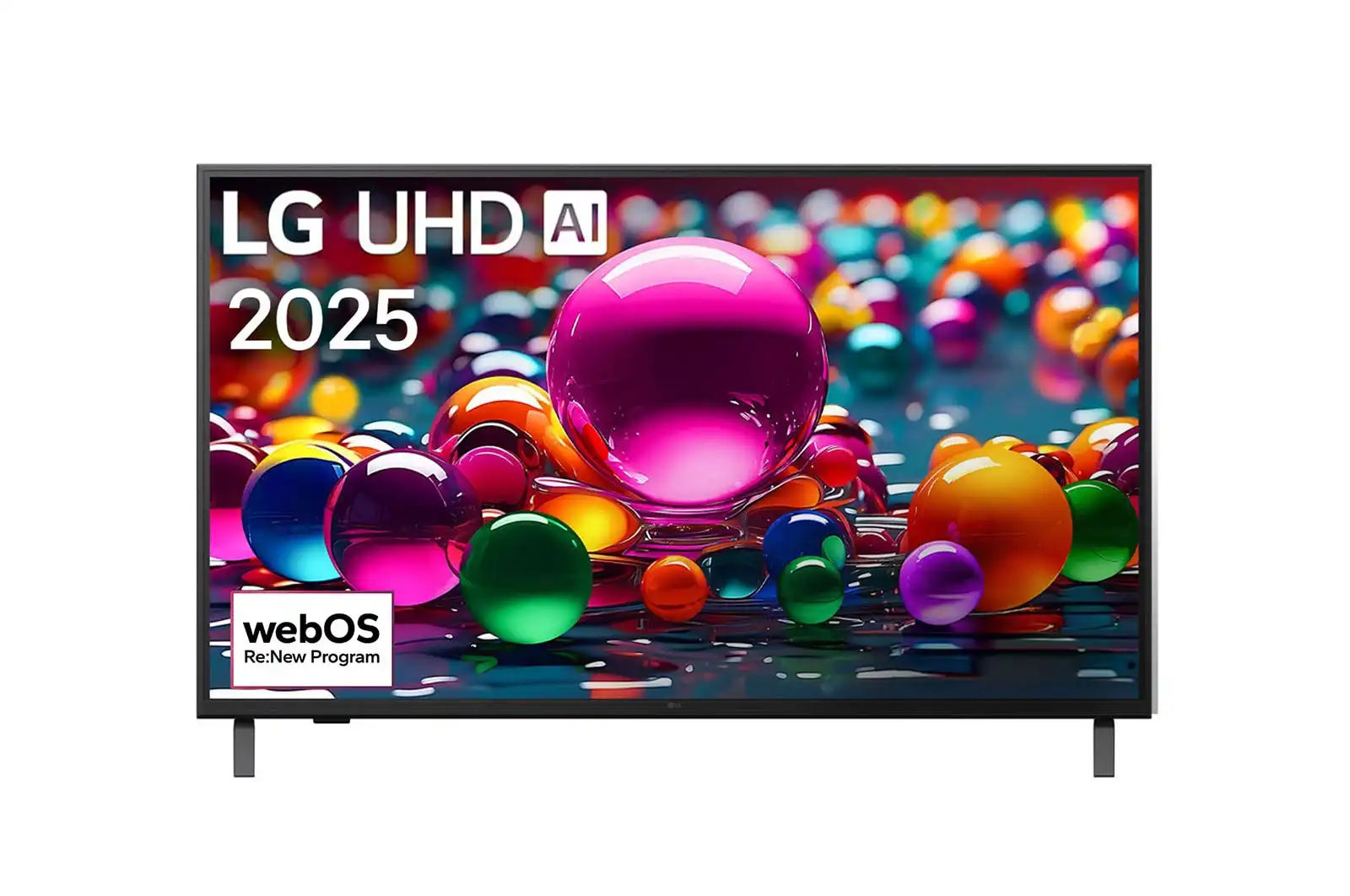 טלוויזיה חכמה LG 50UA80006LC 50 אינץ' 4K - מבט חזיתי